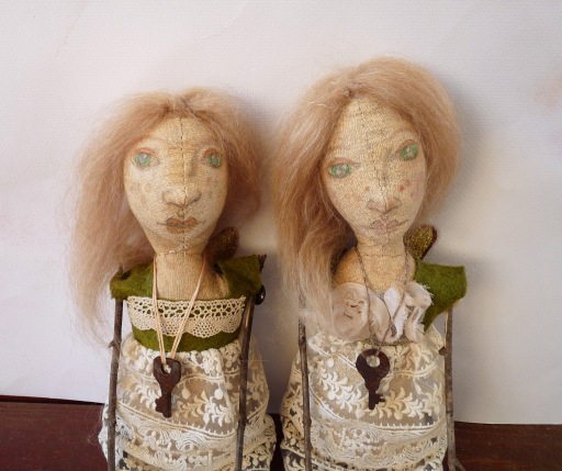 rustic art dolls