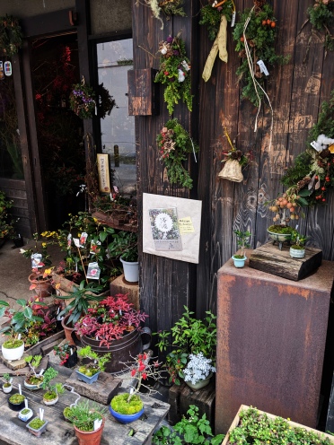 cute and rustic plant shop in tokyo, japan